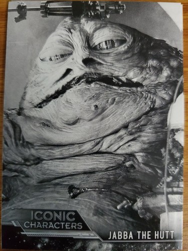 Star Wars 2020 Il Ritorno dello Jedi Personaggi Iconici Bianco e Nero Scegli la tua carta - Foto 14 di 16