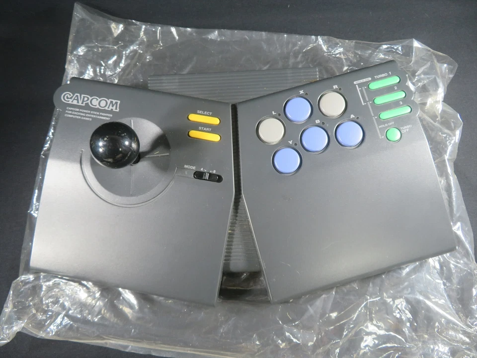 Super famicom Capcom power stick fighter Japan controller arcade joystick boxed - Image 2 of 4