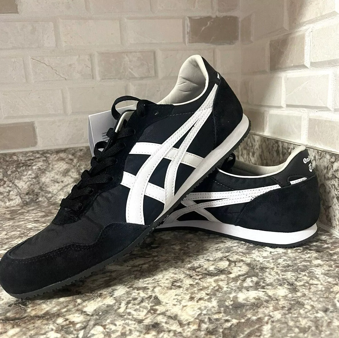 Onitsuka tiger serrano clearance black