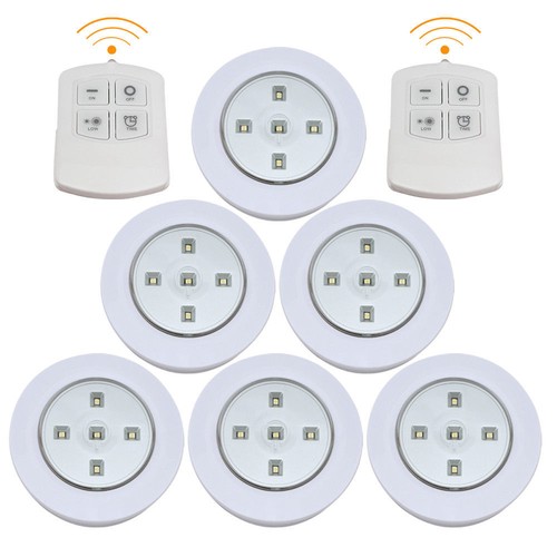 SMD Remote Control Wireless Battery Operated Under Cabinet Led Light 3, 6 & 9pcs - Picture 5 of 6