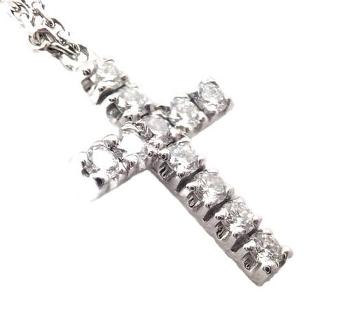 Cartier 18k White Gold Diamond Mini 