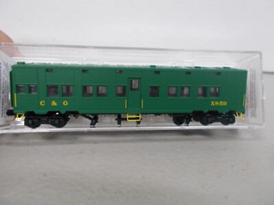 MICROTRAINS-#116030.1-CHESAPEAKE & OHIO- TROOP SLEEPER #X859~ N SCALE