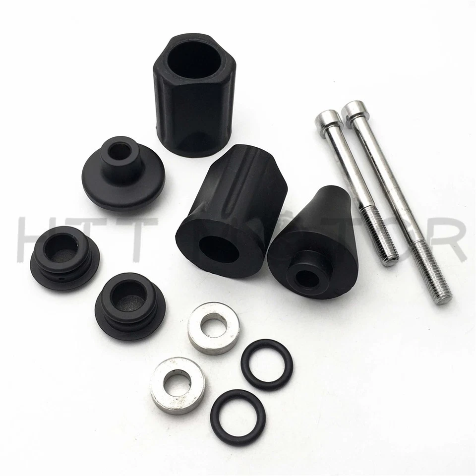 Protección contra choques deslizante de marco negro HTTMT para BMW S1000RR 2013 BMW HP4 2010-2013 Foto 3 de 4