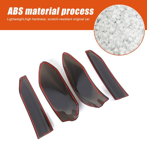 ABS Smoked Car Tail Light Cover Rear Lampshade Cover Trim For BMW X6 G06 2020+ - Picture 9 of 10