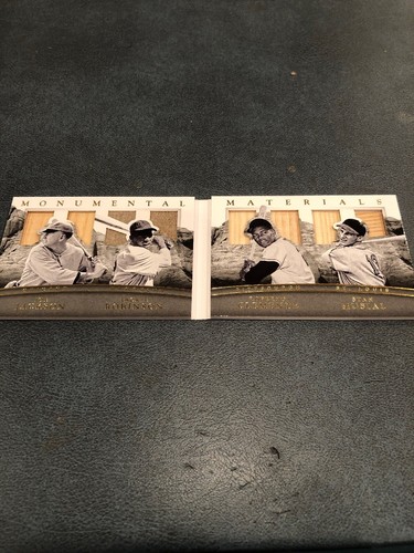 J Jackson J Robinson R Clemente S Musial 2017 National Treas Monumental Material