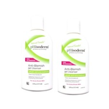 2 Pack Phisoderm Anti Blemish Gel Cleanser Soothing Formula 6 Oz Ea By Phisoderm