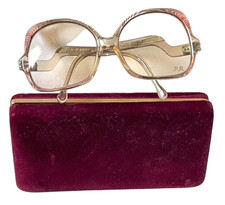 1980's JOA PARISIENNE LINE Prescription Glasses Eyewear Big Retro Eye