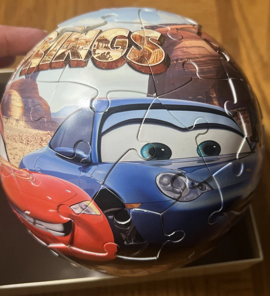 2008 MEGA “Esphera 360” Disney Pixar CARS 6” Diameter 3D Puzzle Ball - Image 3 of 4