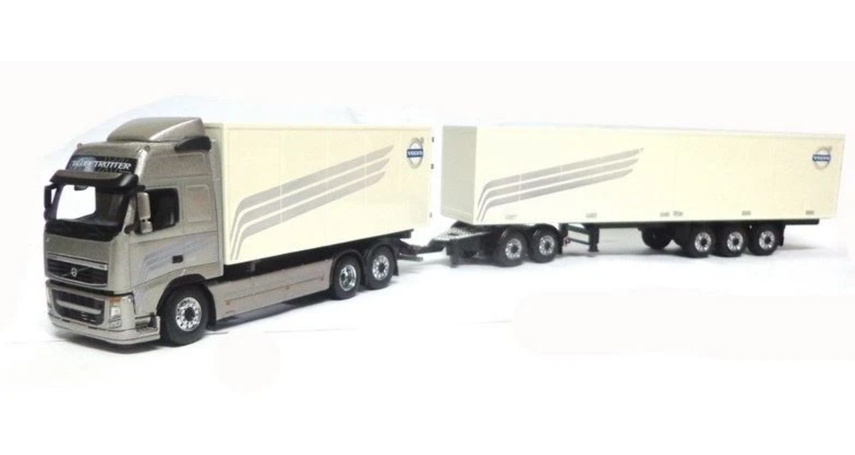 ミニカー VOLVO FH 25 Year Special 1:50 Volvo Fh25 Trailler Bi-train 1:50 Motorart Miniature Metal Car