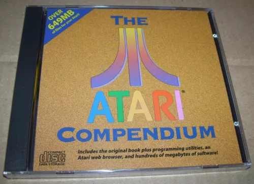 Neuf Atari 520 1040 St Ste Mega Falcon 030 Ordinateur The Compendium CD ROM