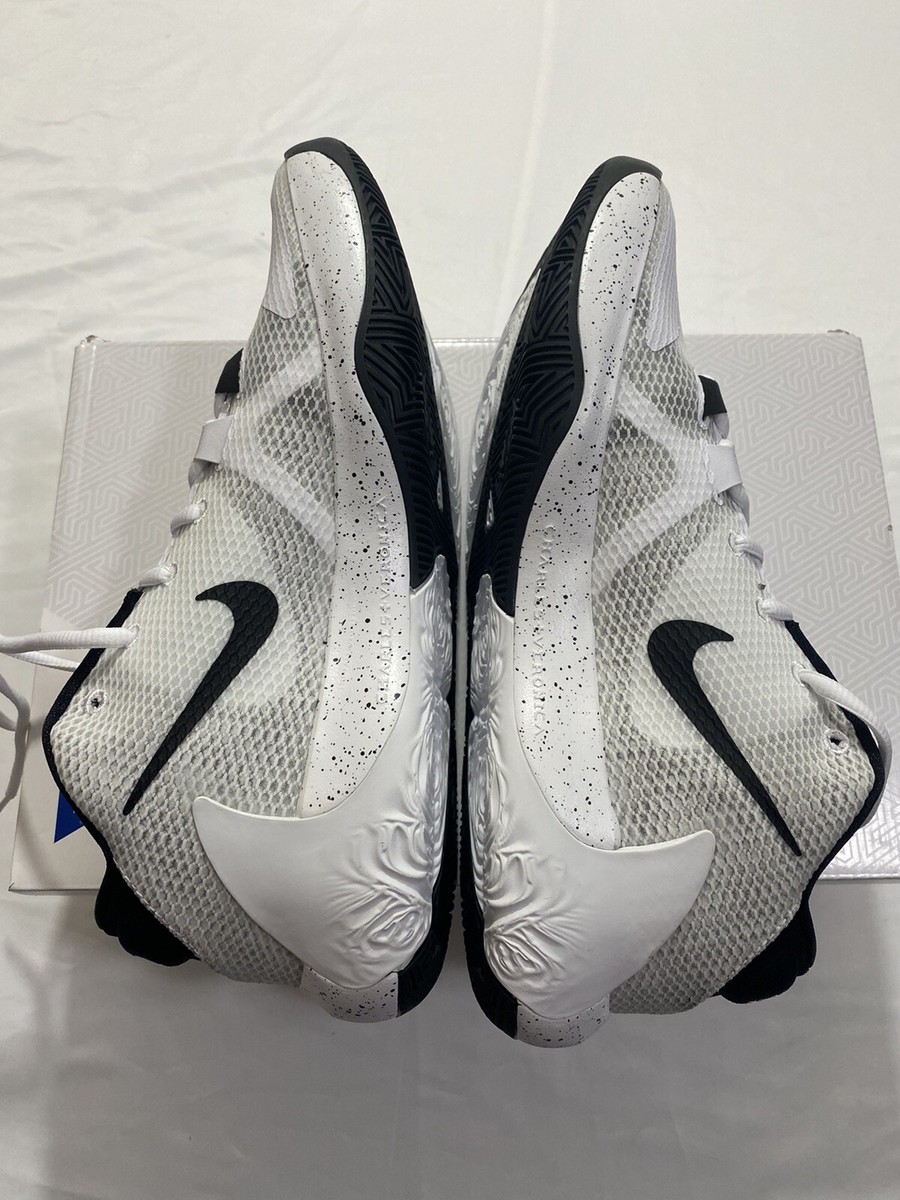 New Mens Size 10.5 White Black Nike Zoom Freak 1 Basketball New Mens Size 10.5 White Black Nike Zoom Freak 1 Basketball
