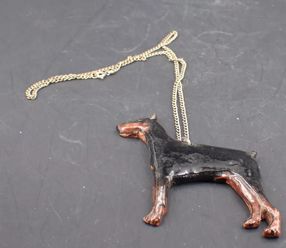 Doberman necklace clearance