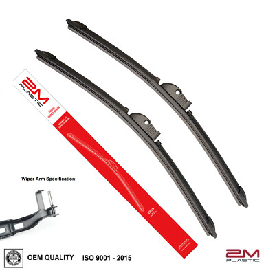Front Windshield Wiper Blade For BMW 328i 335i 2007 - 2009 335d 2009 24'' 19''