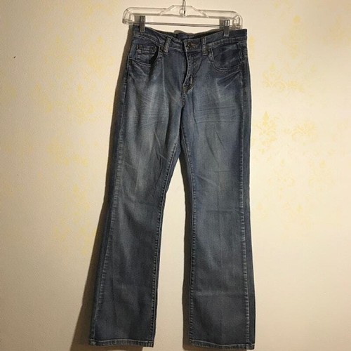Vtg Ms. Firefly Womens Jeans Size 6 Embellished Pockets Stone Washed Boot Cut - Picture 8 of 12