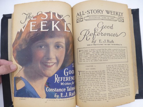2 Compiled Stories From All-Story Weekly 1920 by George Gilbert & E. J. Rath - Picture 4 of 5