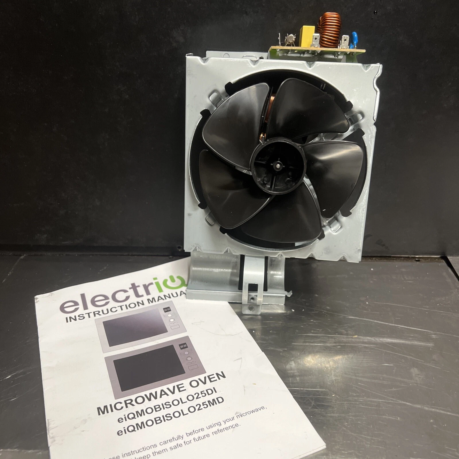 ( Fan ) electriQ Built-In Microwave - Stainless Steel eiQMOBISOLO25DI