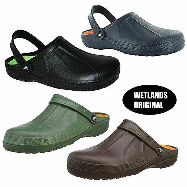 Mens Clogs Sandals Slip On Garden Hospital Slider Mules Work Beach Shoes UK 6-12 Mens Clogs Sandals Slip On Garden Hospital Slider Mules Work Beach Shoes UK 6-12