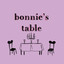 Bonnie’s Table