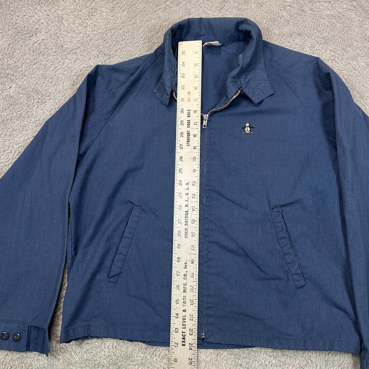 Vintage Grand Slam Munsingwear Jacket Mens L 70s Blue Full