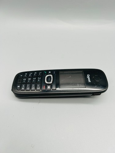 Siemens Gigaset C59H Telefon komórkowy Telefon czarny + Klips sprawdzony #1 - Zdjęcie 3 z 5