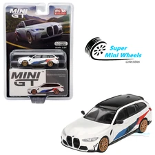 Mini GT 1:64 BMW M3 M Performance Touring Alpine White #776