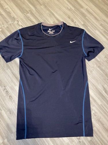 Nike Compression Shirt Dri Fit Xl Navy 