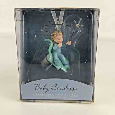 Hallmark Keepsake Christmas Tree Ornament Frostlight Faeries Baby Candessa 2002