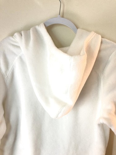 NWOT Woolrich Women’s Long Fleece Hoodie Sz XL Hood Super Soft With Pockets - Picture 4 of 6
