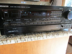 Vintage Kenwood Kr V8010 Estereo Receptor De A V Exc Cond Suena Genial El Mejor Ebay