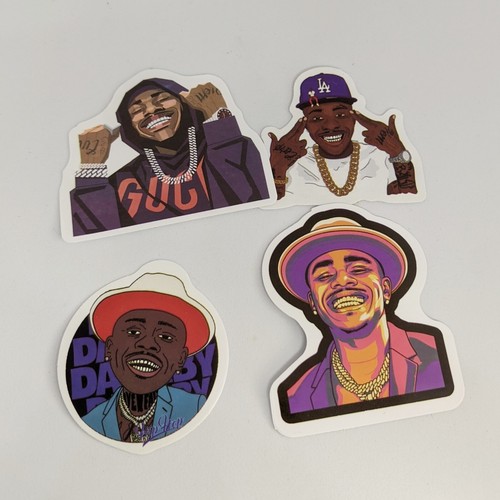 Lil Baby Set Of 4 Four Stickers Rap Hip Hop Music Rapper New