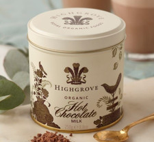 Fortnum & Mason Highgrove Charles III Hot Chocolate Tin (EMPTY)