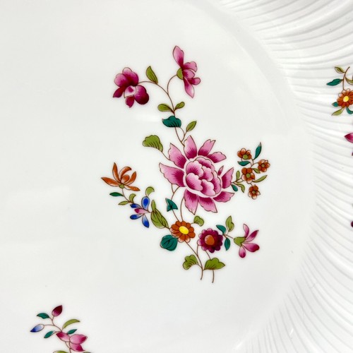BEAUTIFUL BERNARDAUD LIMOGES LOWERSTOFT RED-TRIMMED CAKE PLATE, EXCELLENT COND - Picture 6 of 12