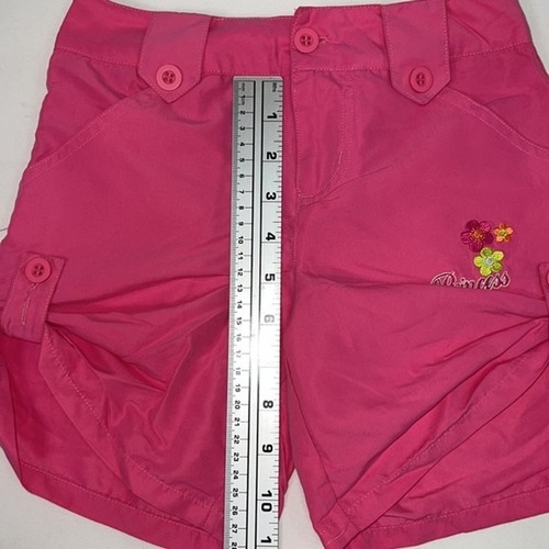 The Wonderful World of Disney Kids Shorts Girls Floral Hot Pink Size 5 #1108 - Picture 10 of 12