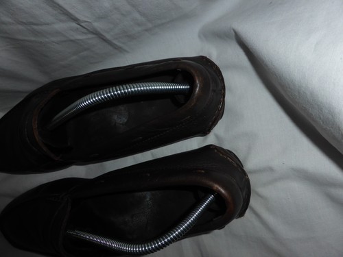 PRADA MEN BROWN LEATHER SLIP ON LOAFER SHOE SIZE UK 10.5 EU 44.5 US 11.5 VGC - Picture 7 of 19