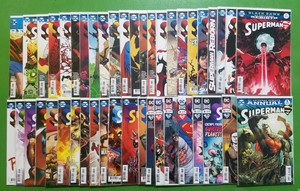 Superman-1-42-Rebirth-One-Shot-Annual-1-Lot-Tomasi-Gleason-DC-VF-NM