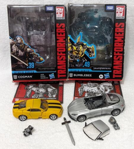 Transformers Studio Series BumbleBee Camaro Cogman Deluxe Lot defekte Teile mit Box - Bild 1 von 11