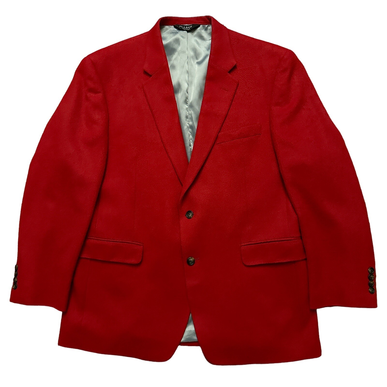 Jos. A. Bank Blazer Jacket Mens Size 46R Sports Coat 100 Camel Hair Red eBay