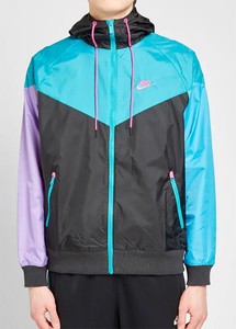 teal windbreaker nike