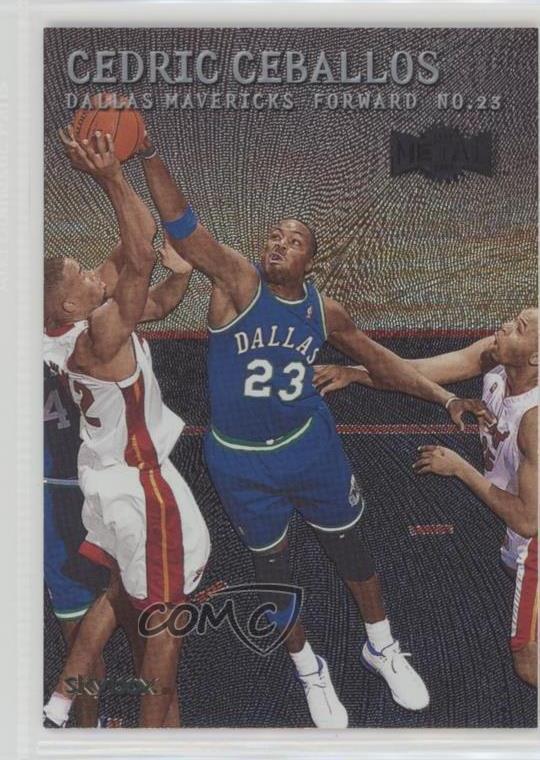1999-00 Skybox Metal Cedric Ceballos #7