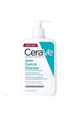 Cerave Acne Control Cleanser 2 Salicylic Acid Acne Treatment 16.oz ,Exp:03/2025