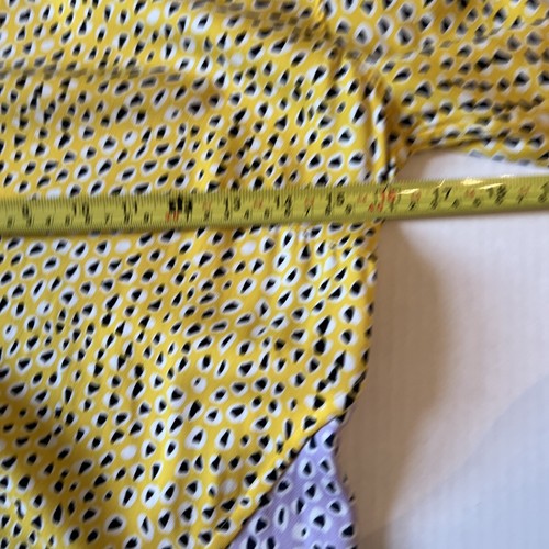 Midikleid Diane von Furstenberg Gr. XS lila gelb Viskose 💖 - Bild 8 von 11