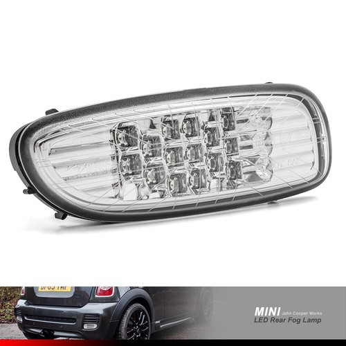 Faro antiniebla trasero LED lente transparente euro para 06-15 Mini Cooper S JCW R56 R57 R58 R59 2X - Imagen 7 de 8