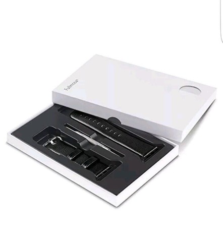 Apple Watch Bands 38mm, Fullmosa Yan Series Lichi Calf Leather Strap Replacement - Zdjęcie 4 z 5