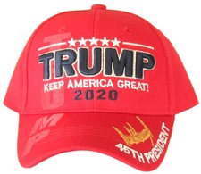 President Trump 2020 Red Cap Keep America Great KAG MAGA Hat Ships From USA New