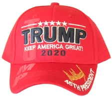 President Trump 2020 Red Cap Keep America Great KAG MAGA Hat Ships From USA New