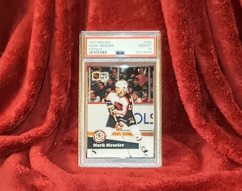 MARK MESSIER 1991 PRO SET FRENCH #282 OILERS HOF PSA 10 🔥 GEM MINT