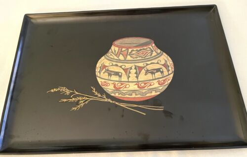 Native American Southwest Design Couroc of Monterey - Picture 2 of 4