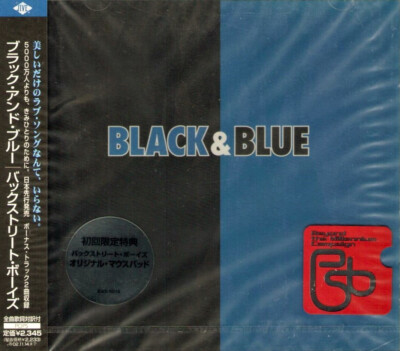 BACKSTREET BOYS - Black & Blue (Japan CD, 2000) NEW! Limited Ed. w/ Mouse Pad
