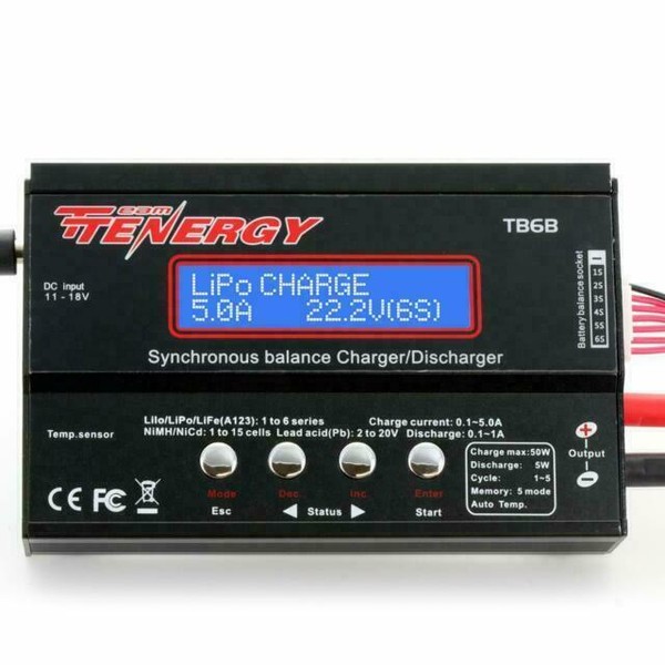Tenergy TB6B Multifunctional Balance Charger for sale online | eBay