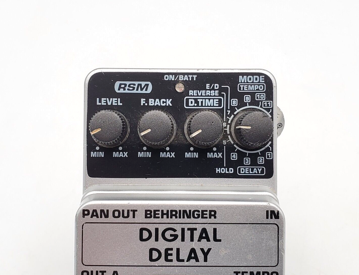 Hikaru　BEHRINGER DIGITAL DELAY DD400 Behringer DD400 Echo Guitar Effect Pedal for sale online | eBay